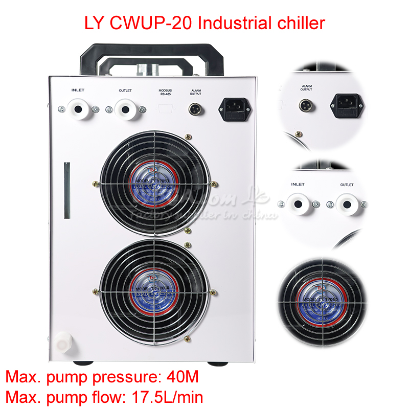 Laser Industrial Chiller - LY CWUP-20 Pendingin Industri Untuk Penggunaan
