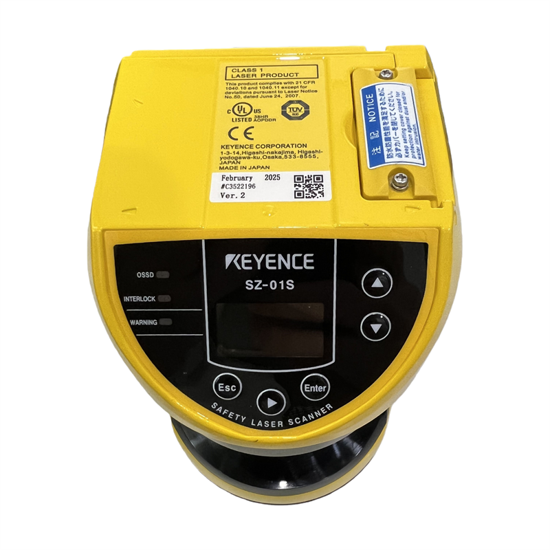 Industrial Laser Types - KEYENCE SZ-01S Pemindai Laser Aman Tipe