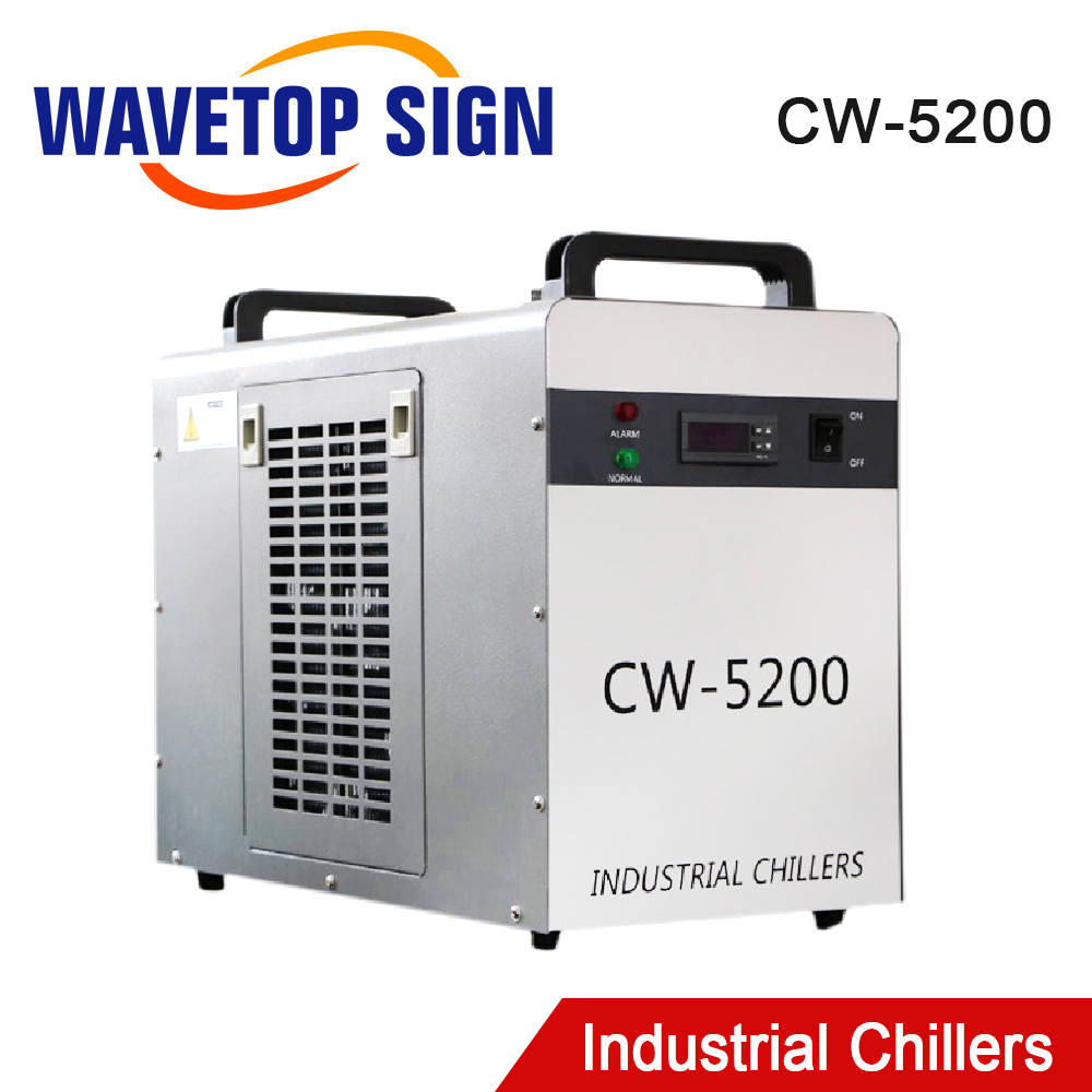 Laser Industrial Chiller - WaveTopSign CW-5200 Pendingin Air Industri 5200W
