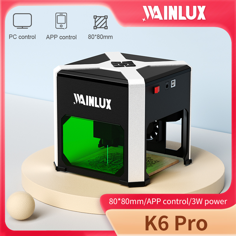 Industrial Laser Applications - Mesin Pengukir Laser Wainlux K6 Mark