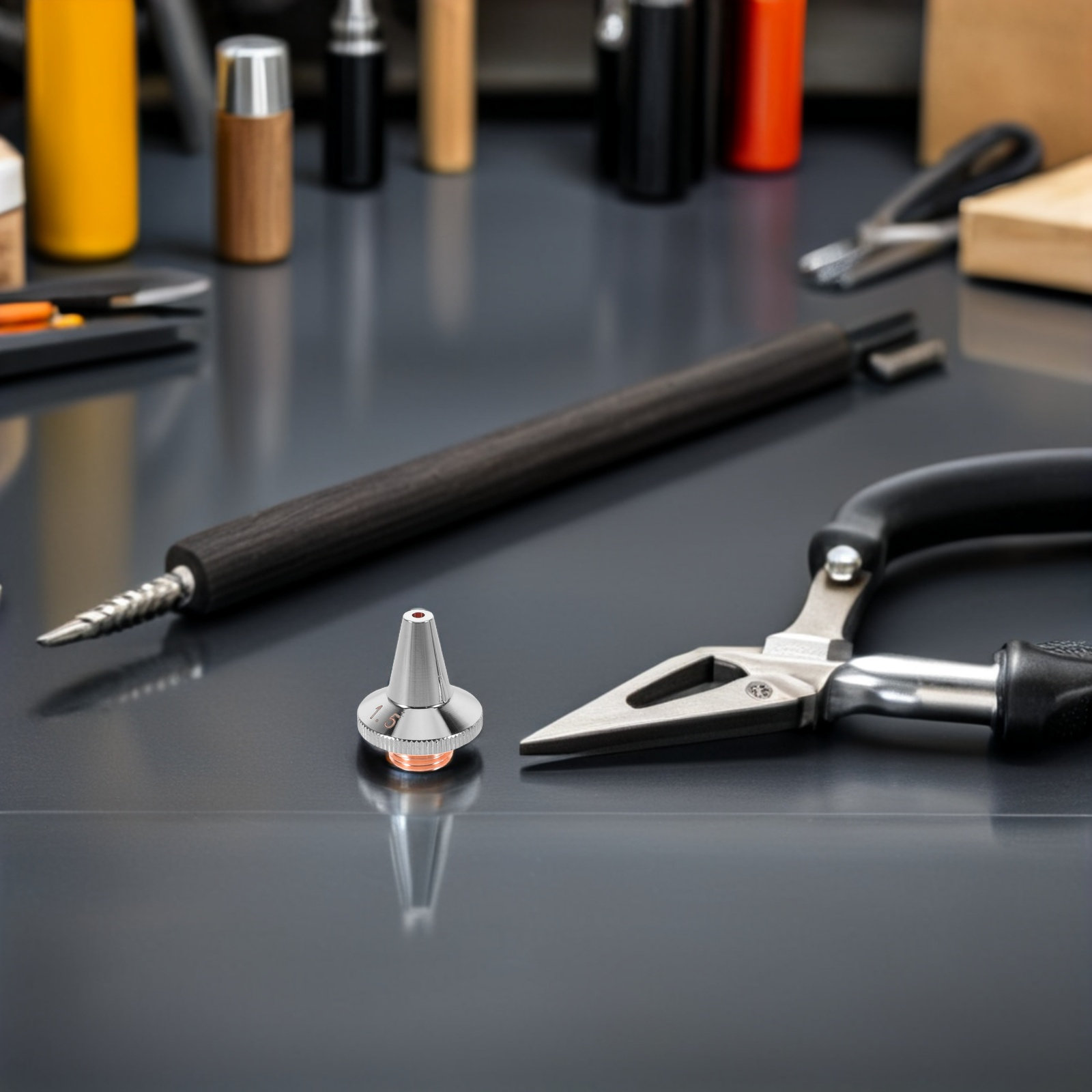 Laser Tube Replacement - 2 Buah Nozel Pemotong Laser Serat