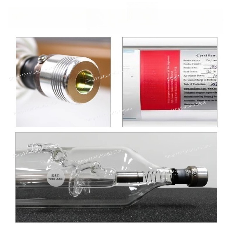 Laser Tube Replacement - Tabung Laser CO₂ Daya Tinggi 100W/150W