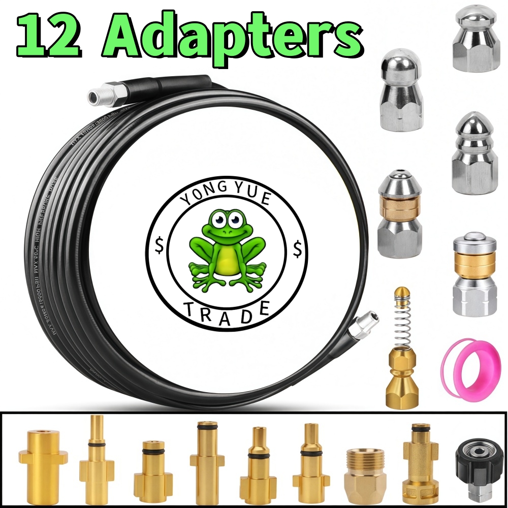 Laser Nozzle Ceramic - Kit Pembersih Saluran Air Bertekanan 5~50m