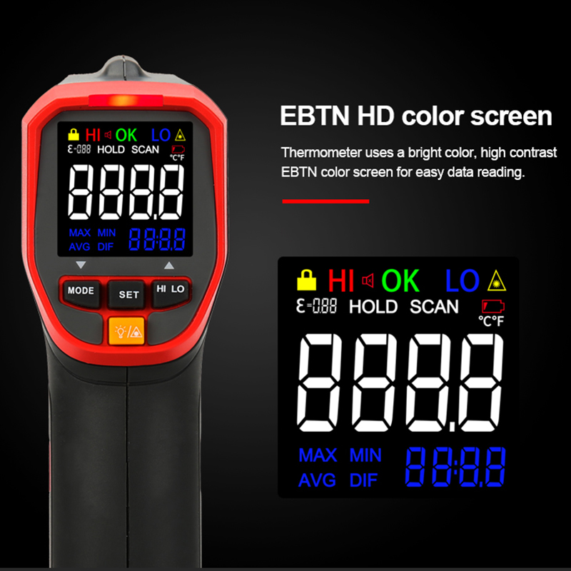 UNI-T UT301A + UT301C + Termom - Industrial Laser Blaster ulasan dan harga