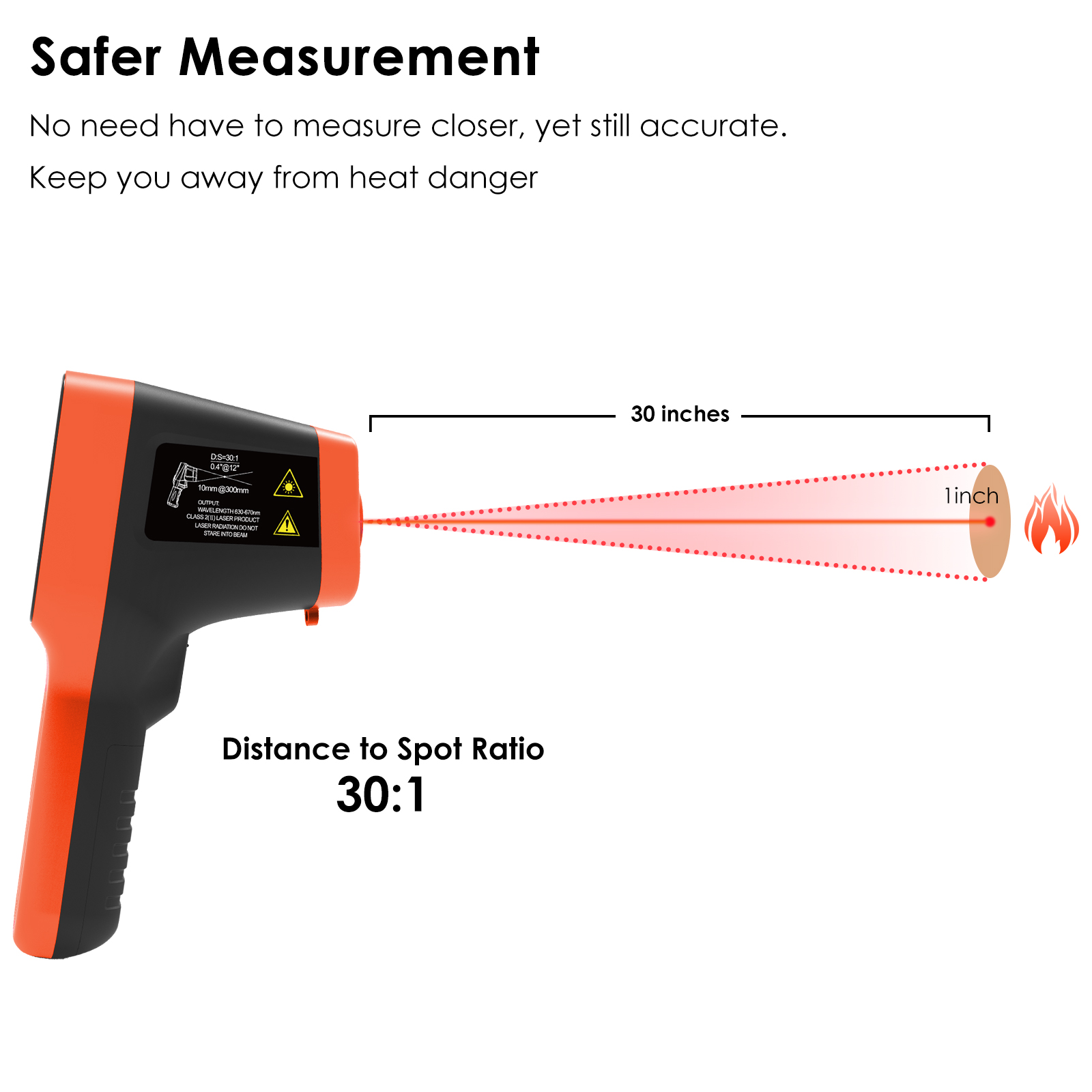 Termometer Inframerah Industri - Industrial Laser Blaster ulasan dan harga
