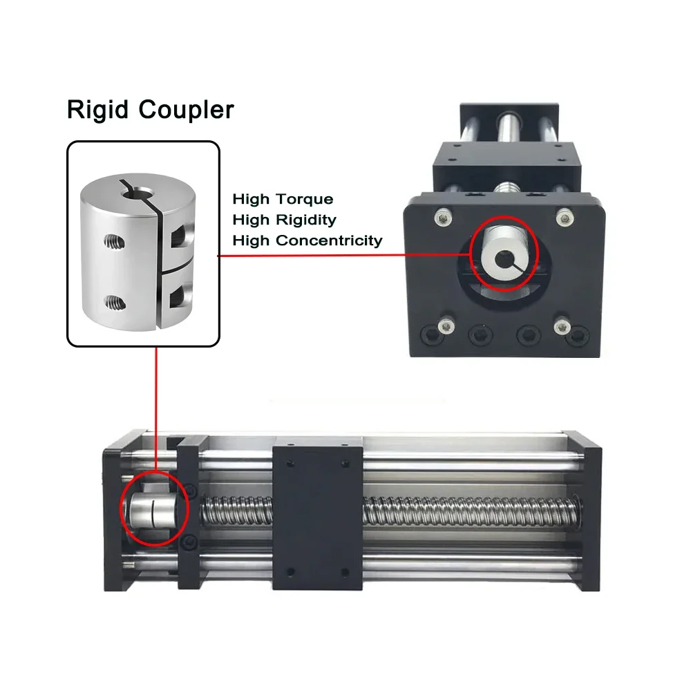 Kopling Kaku 25mm Panjang Moto - Servo Motor Cnc ulasan dan harga