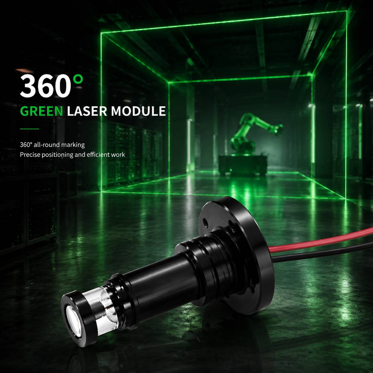 Modul Garis Laser Merah 30mW d - Industrial Laser Line ulasan dan harga