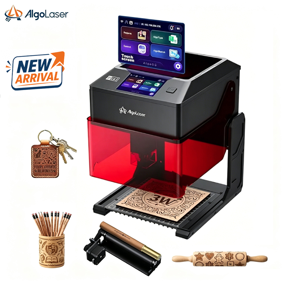 AlgoLaser Mini Portable 5W Mes - Industrial Acrylic Laser Cutter ulasan dan harga
