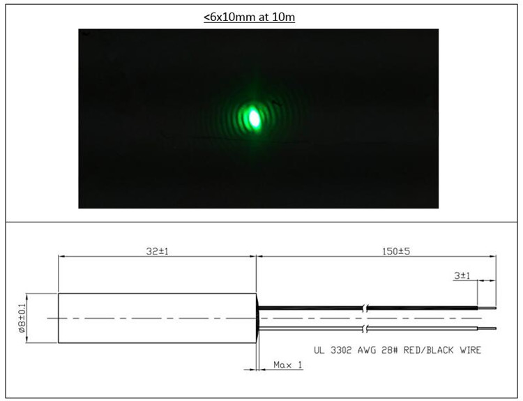 D8x32mm Suhu Operasi Rendah 0. - Industrial Laser Operator ulasan dan harga
