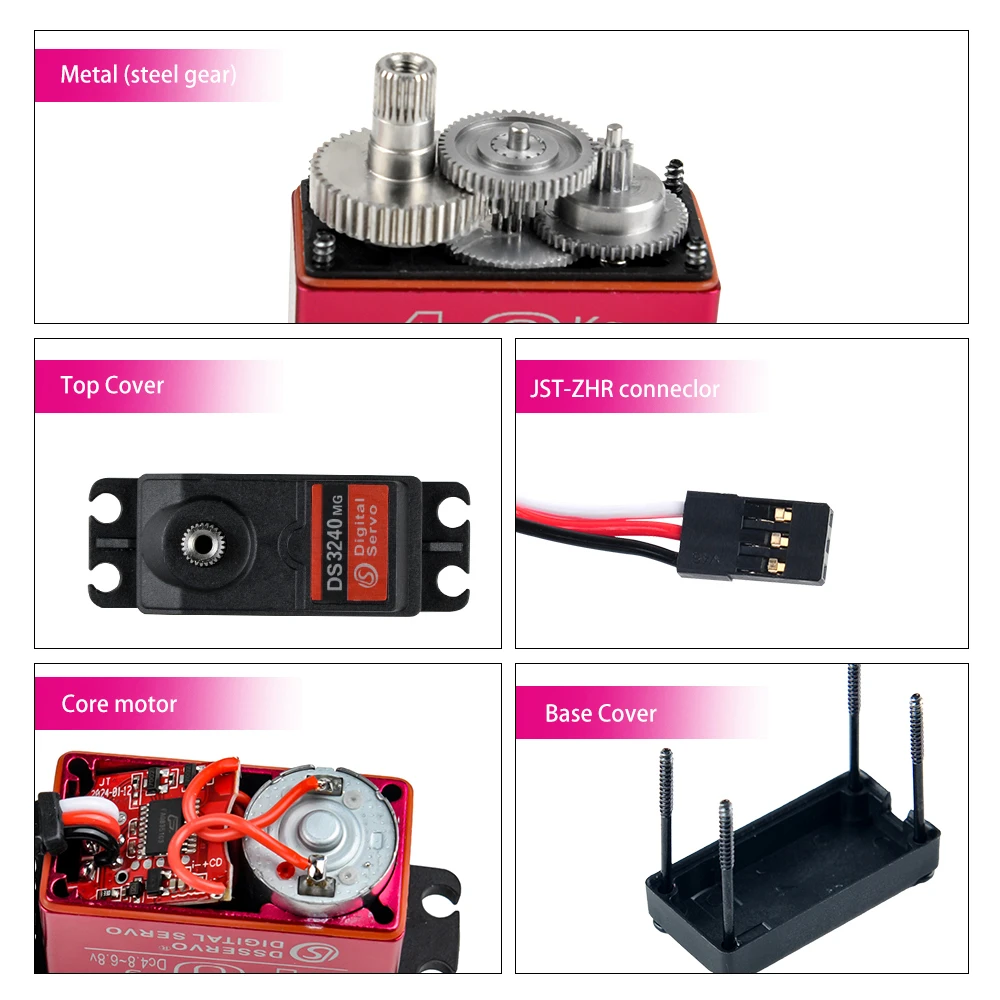 40KG Dsservo DS3240 torsi besa - Servo Motor Cnc ulasan dan harga