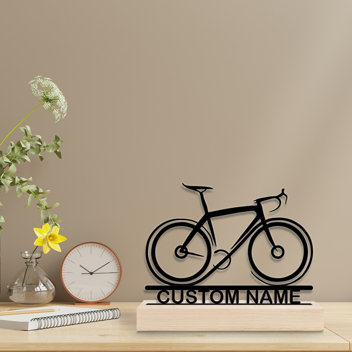 1pc Ornamen Logam Meja dengan  - Desktop Laser Engraver ulasan dan harga