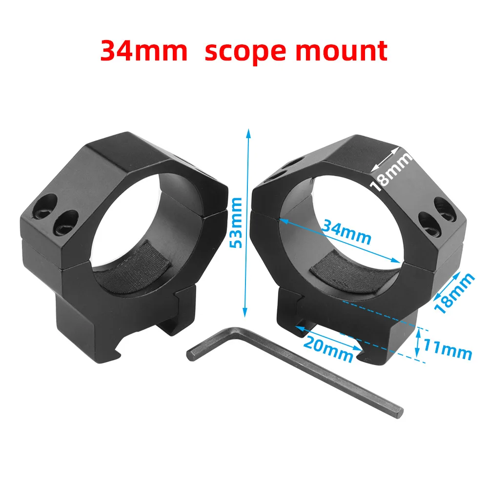 Ring Mount Rifle Scope 35mm/34 - Industrial Laser Gun ulasan dan harga