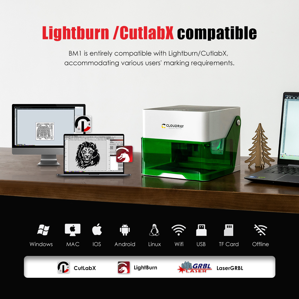 Cloudray mesin pengukir Laser  - Industrial Laser Applications ulasan dan harga
