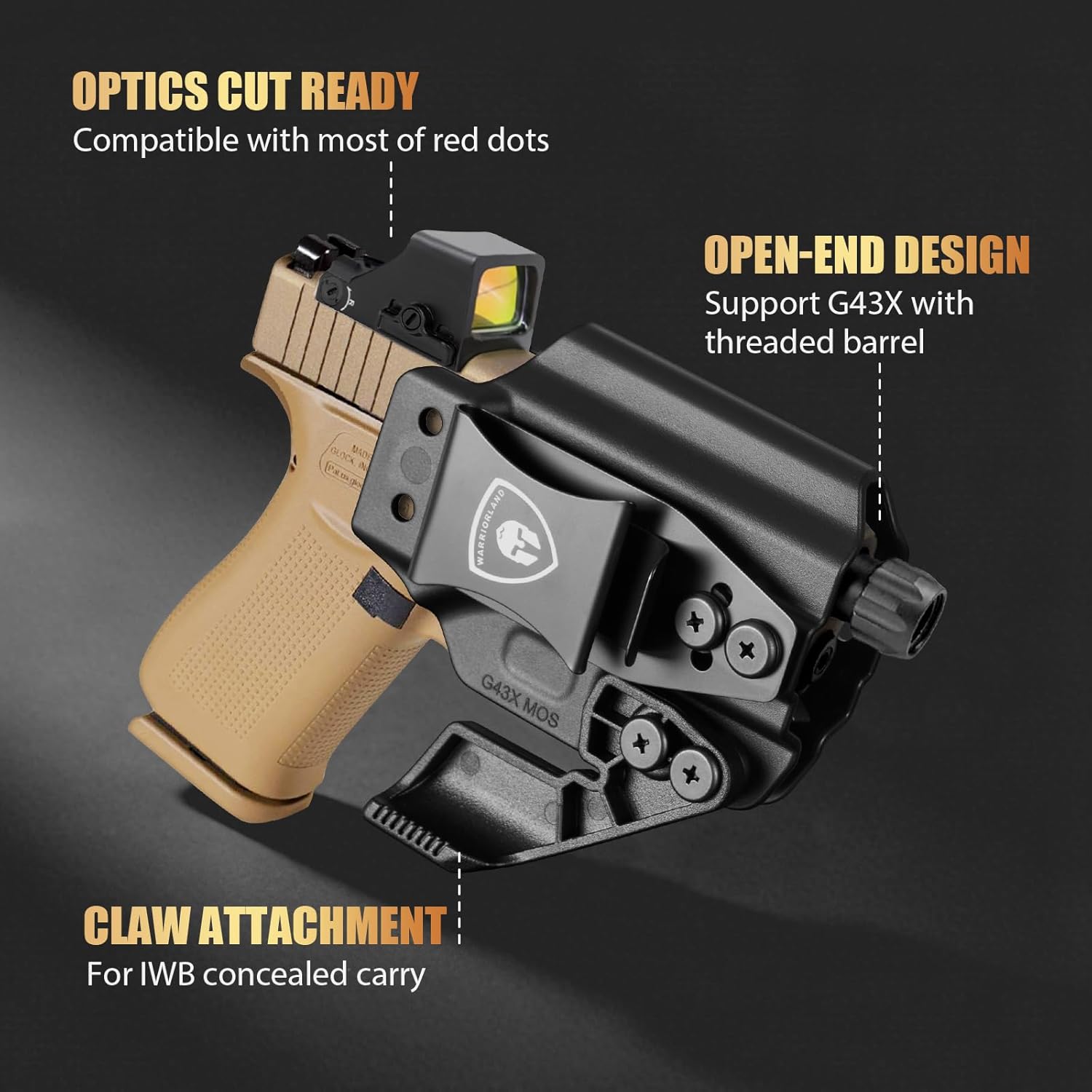 IWB/OWB Untuk Sarung Pistol G4 - Industrial Laser Gun ulasan dan harga
