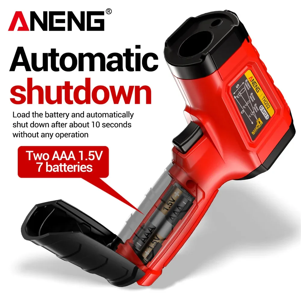 Termometer Inframerah ANENG Ta - Industrial Laser Blaster ulasan dan harga