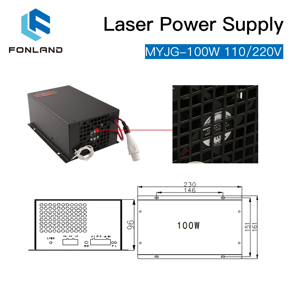 Pengganti Catu Daya Laser CO2  - Laser Tube Replacement ulasan dan harga