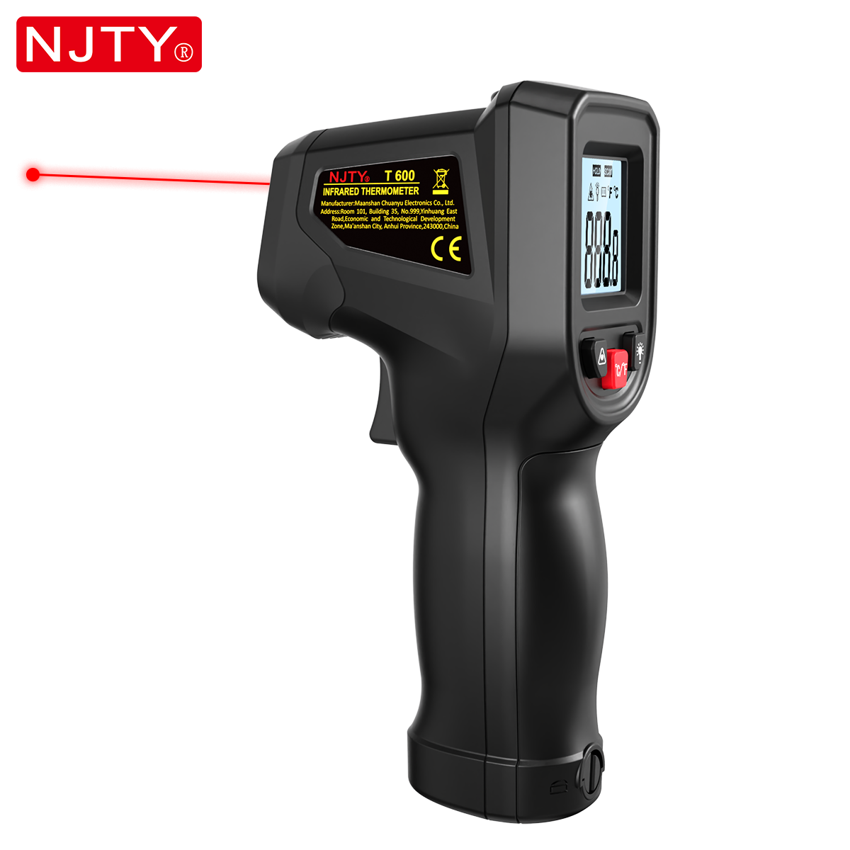 Termometer Inframerah NJTY T60 - Industrial Laser Blaster ulasan dan harga