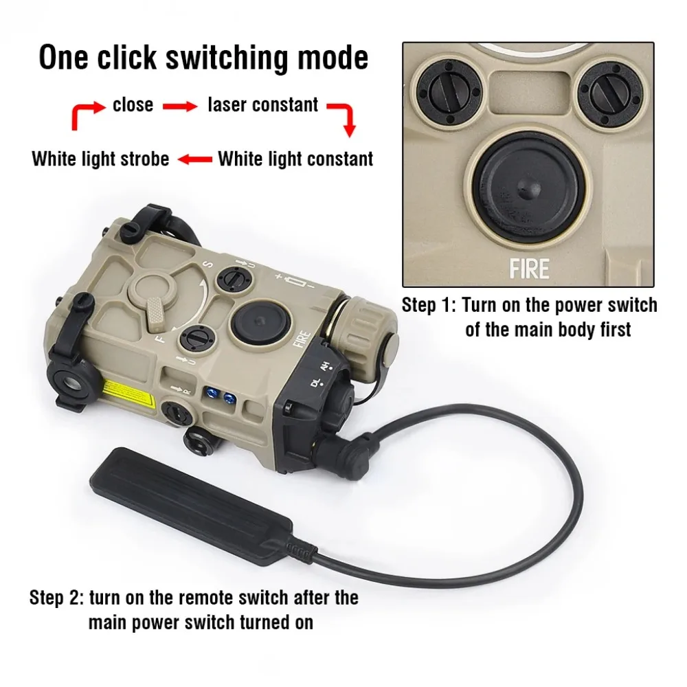 Senter LED Taktis OGL Nilon Pl - Industrial Laser Gun ulasan dan harga