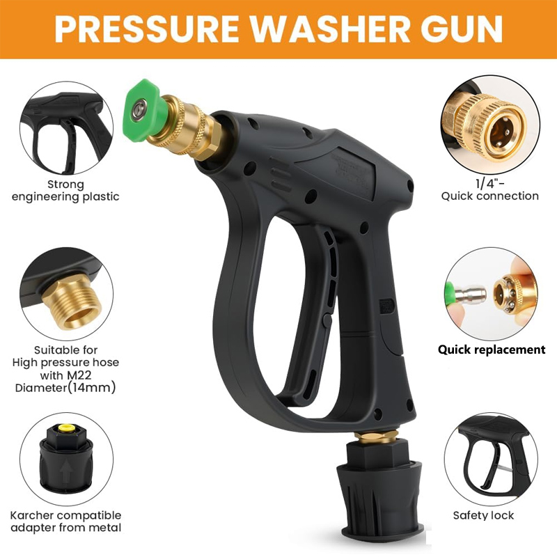 Pistol Semprot Tekanan Tinggi  - Laser Nozzle Ceramic ulasan dan harga