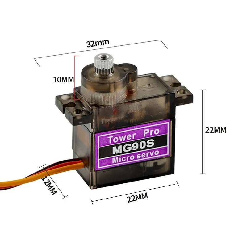 SG90/MG90S 9G Servo Digital Mi - Servo Motor Cnc ulasan dan harga