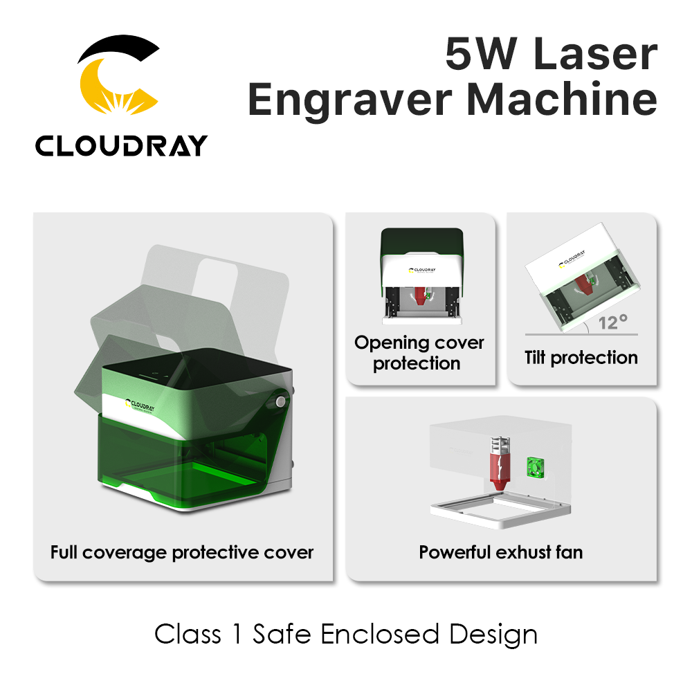 Mesin Pengukir Laser Cloudray  - Industrial Laser Applications ulasan dan harga