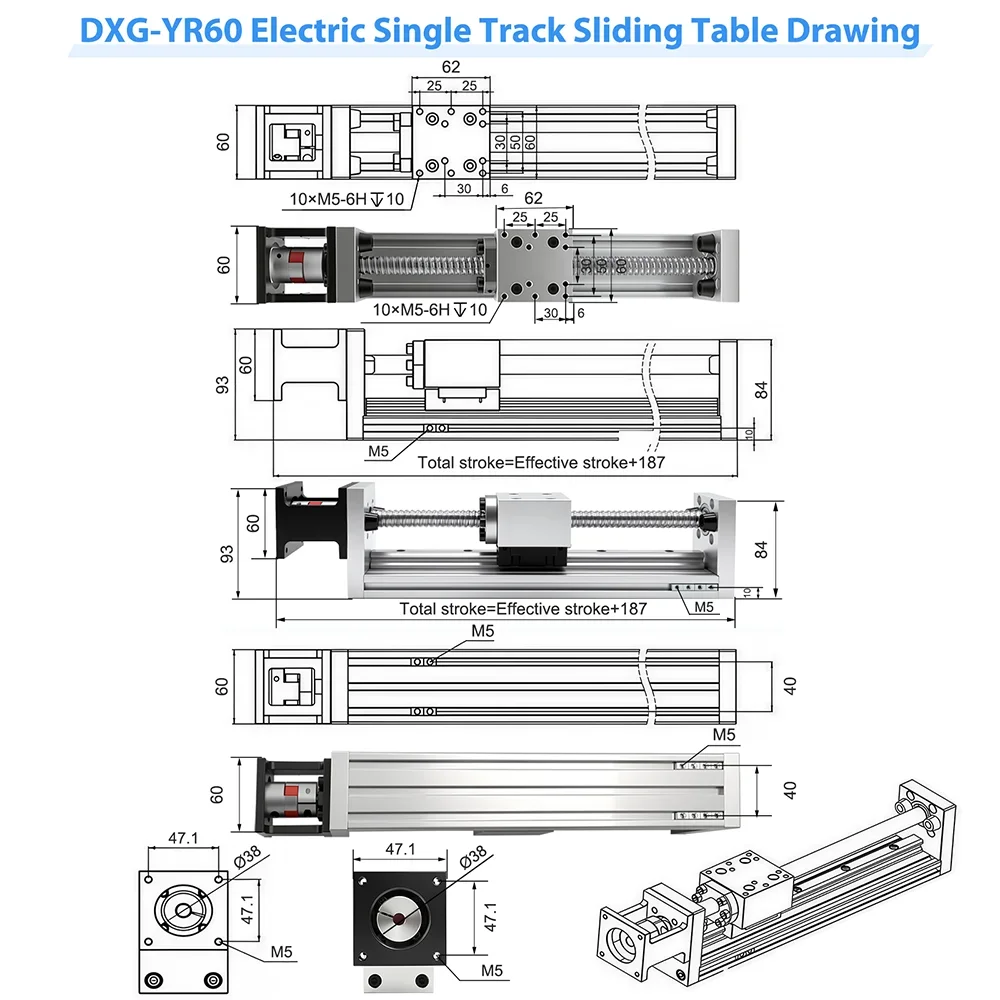 Meja Geser Mini Linear Guide P - Servo Motor Cnc ulasan dan harga