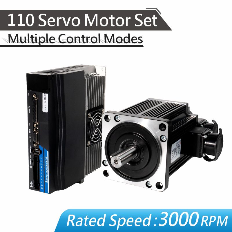 Set Motor Servo 110 Efisiensi  - Servo Motor Cnc ulasan dan harga