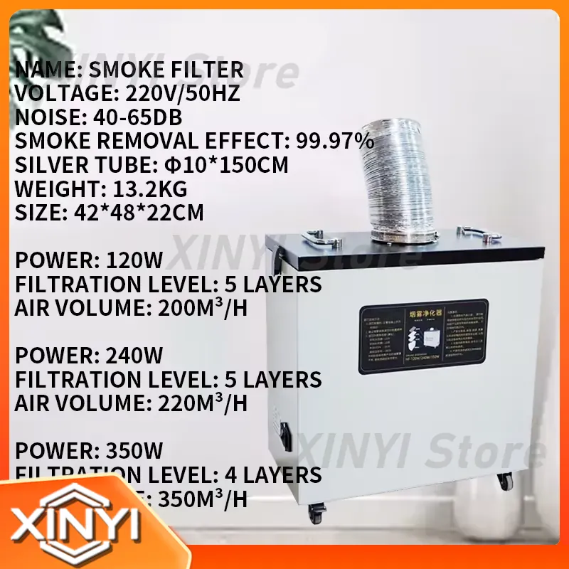 Penyedot Asap Udara Murni 240W - Industrial Laser Marking ulasan dan harga